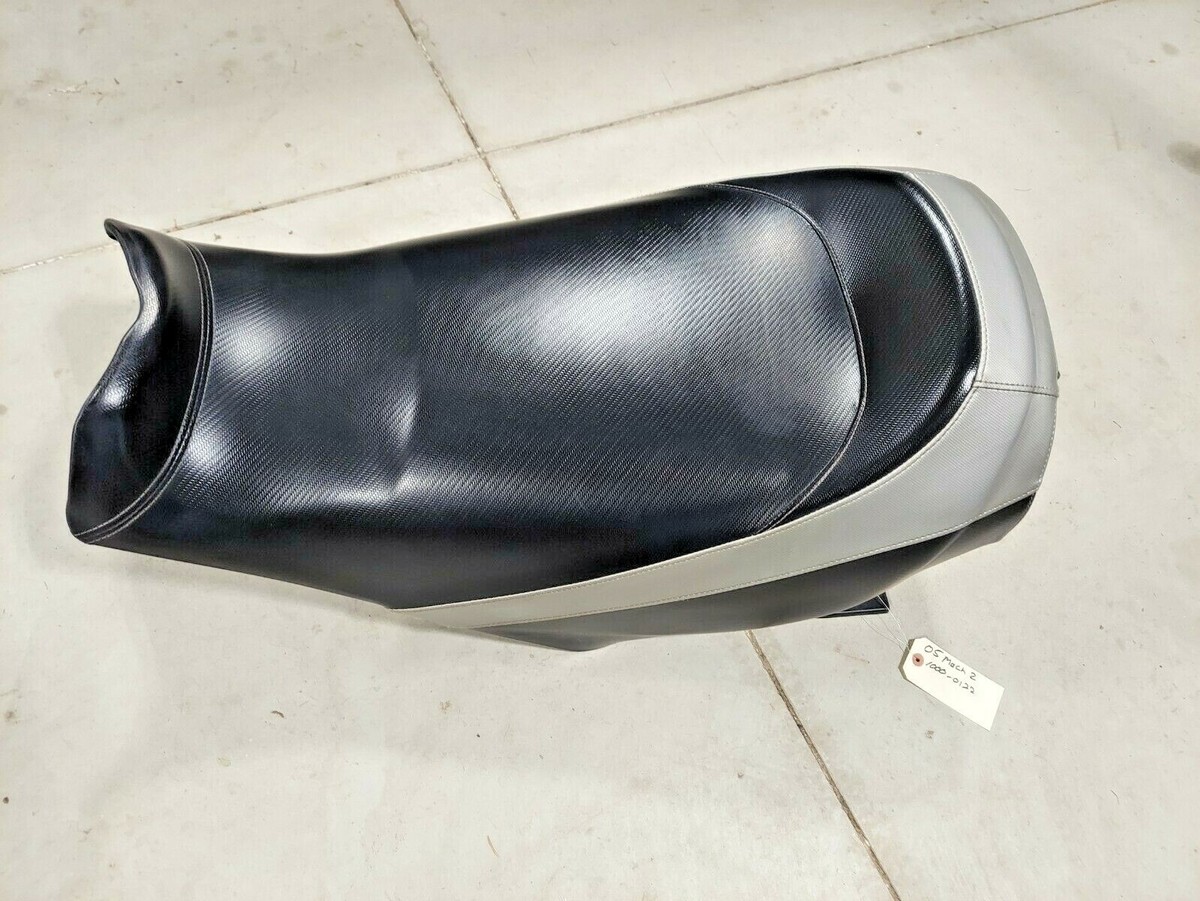 03-07 Skidoo Mach Z Seat Rev GSX 600 800 Renegade Black Silver REV