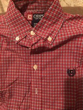 Worn Once Boys Button down Long Sleeve Dressshirt Size S(8) By Chaps