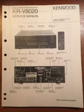 KENWOOD KR-V8020 STEREO RECEIVER ORIGINAL SERVICE MANUAL P282