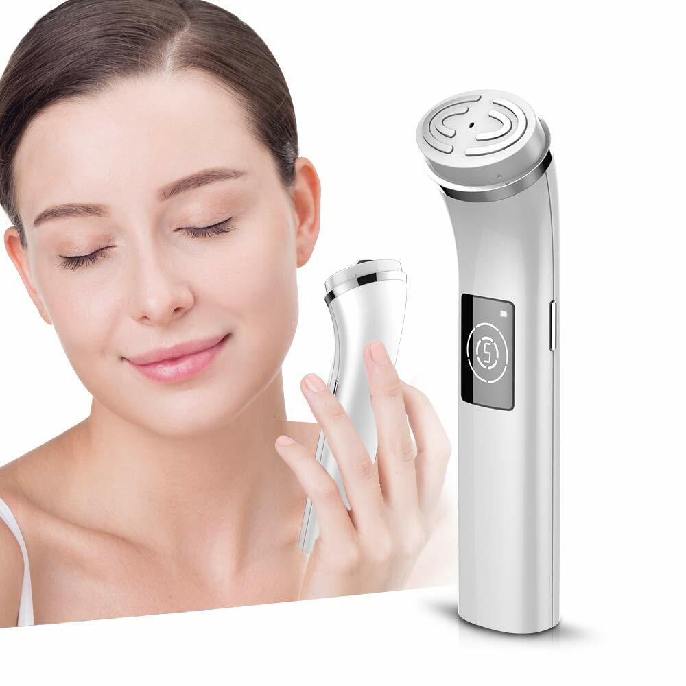 Appareil de massage facial anti-âge TOUCHBeauty à radiofréquence pour routine du soir