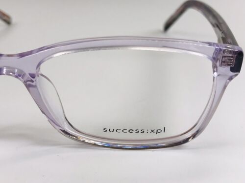Occhiali PEGGY nuovi ispirati al design SUCCESS XPL cristallo lilla 52 mm con custodia - Foto 9 di 12