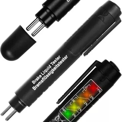 KFZ Profi Bremsflüssigkeitstester Bremsflüssigkeit Prüfer Elektron Tester Pen DE