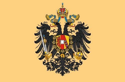 Autoaufkleber Sticker Fahne ÖSterreich Ungarn Adler Flagge Aufkleber-image