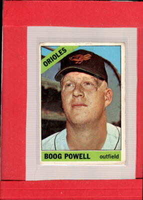 1966 Topps #167 Boog Powell G Good Orioles ID:58301