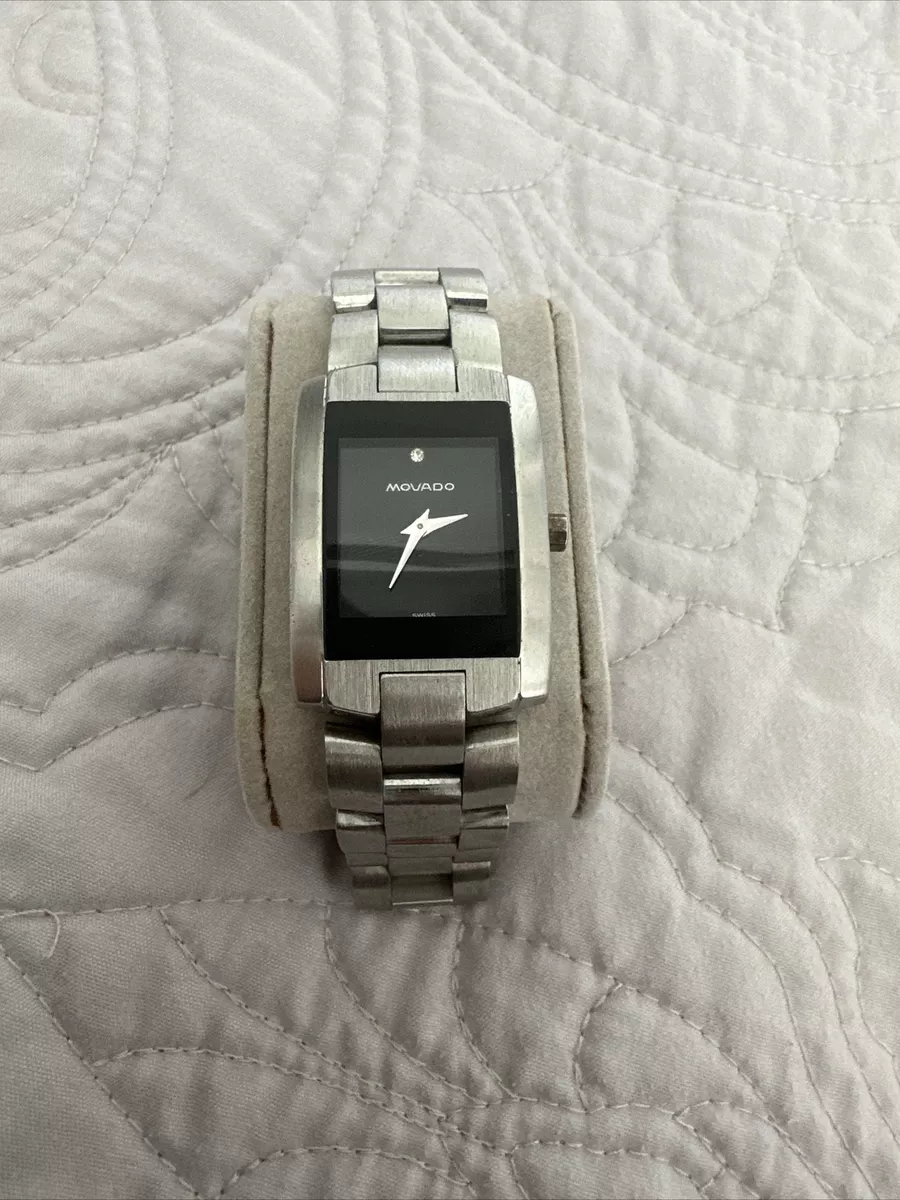 Movado rectangle shop watch