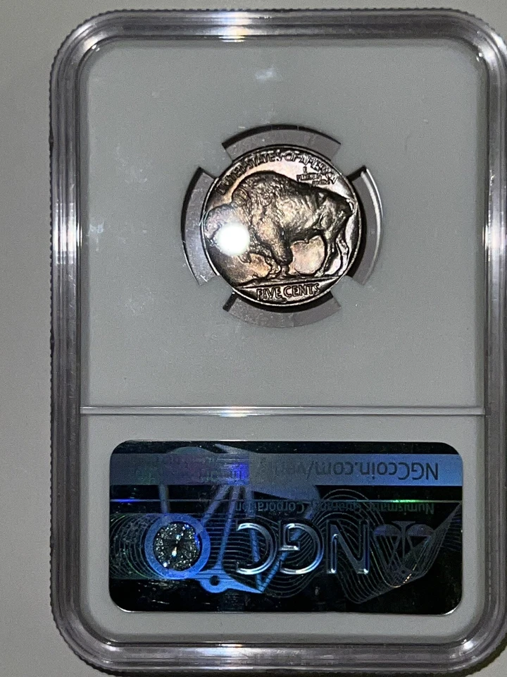 1937 D 5-CENT BUFFALO NICKEL. NGC-MS- 67. - Image 2 of 4