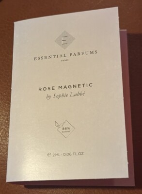 NEW Essential Parfums Rose Magnetic Eau de Parfum Deluxe Spray Sample 2 ml