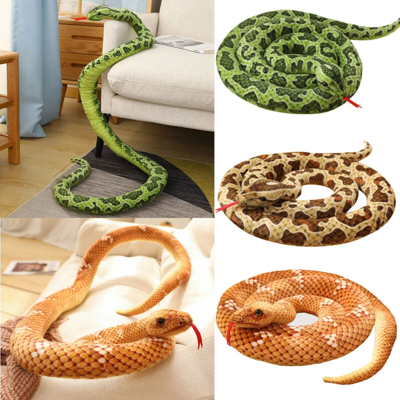 Simulation Snakes Plush Toy Dolls Giant Long Snake Stuffed Animal