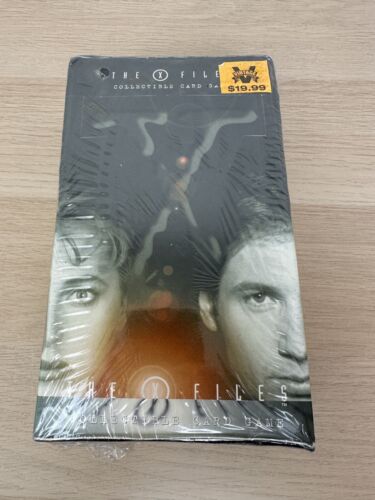 X-Files Collectible Card Game CCG 1996 Full SEALED Box - 36 SEALED BOOSTER PACKS