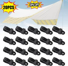 2025 Adjustable Heavy Duty Lock Grip for Tarp & Shade Cloth Plastic Clips US