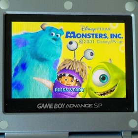 Disney's Monsters, Inc. Game Boy Advance Nintendo GBA Kids Pixar Classic Tested
