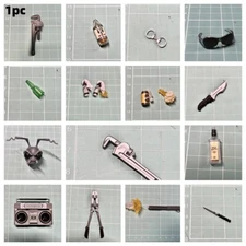 Model Accessories Fit for Mezco 1/12 6inch Action Figure Tools Radio Knife
