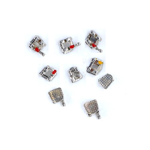 10 Packs Dental Orthodontic Black Board Mental Bracket Brace 20Pcs/Pack 8 Sizes - 第 31/31 張圖片