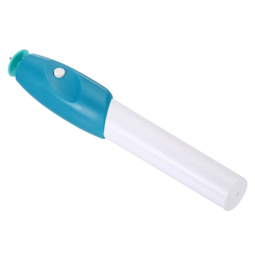 Large Electric Quilling Pen Slotted Tool Paper Strip Volume Curling Rolling Blue