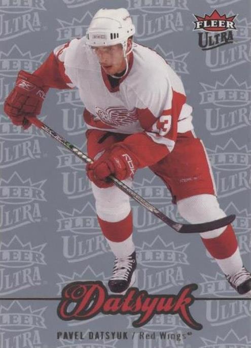 Pavel Datsyuk Sticker 2007-08 Fleer Ultra - Pavel Datsyuk #127 Ice Medallion /100 for sale ...