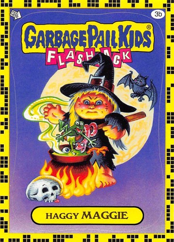 GARBAGE PAIL KIDS 2011 FLASHBACK SERIES 2 PICK-A-CARD YELLOW BASE STICKERS TOPPS - Picture 12 of 321