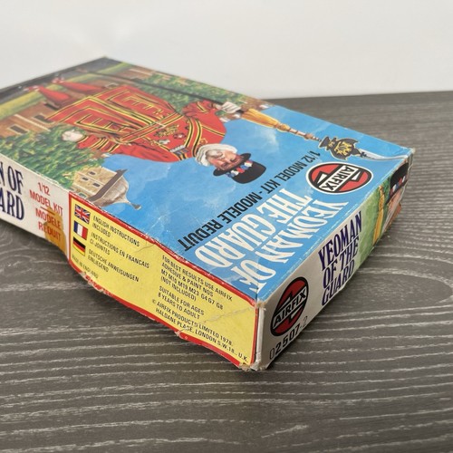 Modellino Airfix Yeoman of the Guard | Vintage | Scala 1:12 | Nuovo/Scatola Aperta - Foto 8 di 10