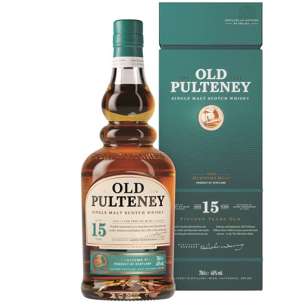 Old Pulteney 15 Jahre Single Malt Scotch Whisky 46% Vol. 700Ml-image