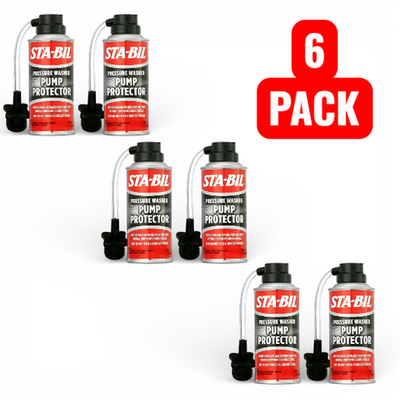 #ad #ad 6 Pack STA BIL Pressure Washer Pump Protector Pistons Seals Lubricant Anti Freez $48.05