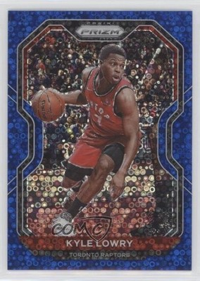2020-21 Panini Prizm Fast Break Blue Prizm 7/175 Kyle Lowry #103 04u1