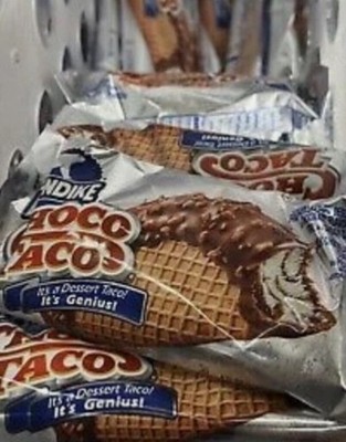 Choco Taco Ice Cream Bar Discontinued, Preserved in Deep Freeze, Unopened,
