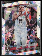 Brittney Griner 2025 Panini Prizm WNBA Ice Prizms #46 Atlanta Dream