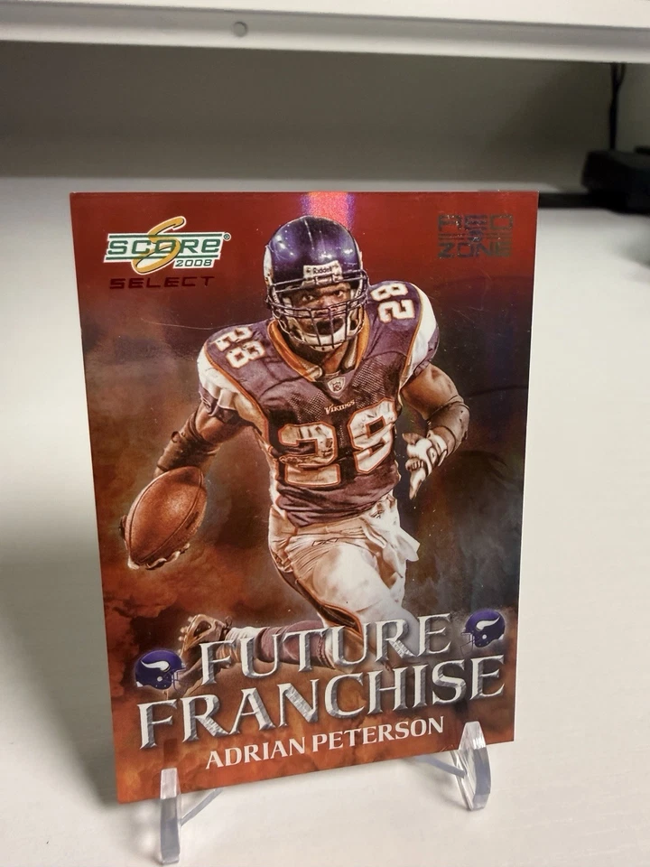 Adrian Peterson 2008 Score Select Future Franchise SP /30 #FF-4 - Image 2 of 4