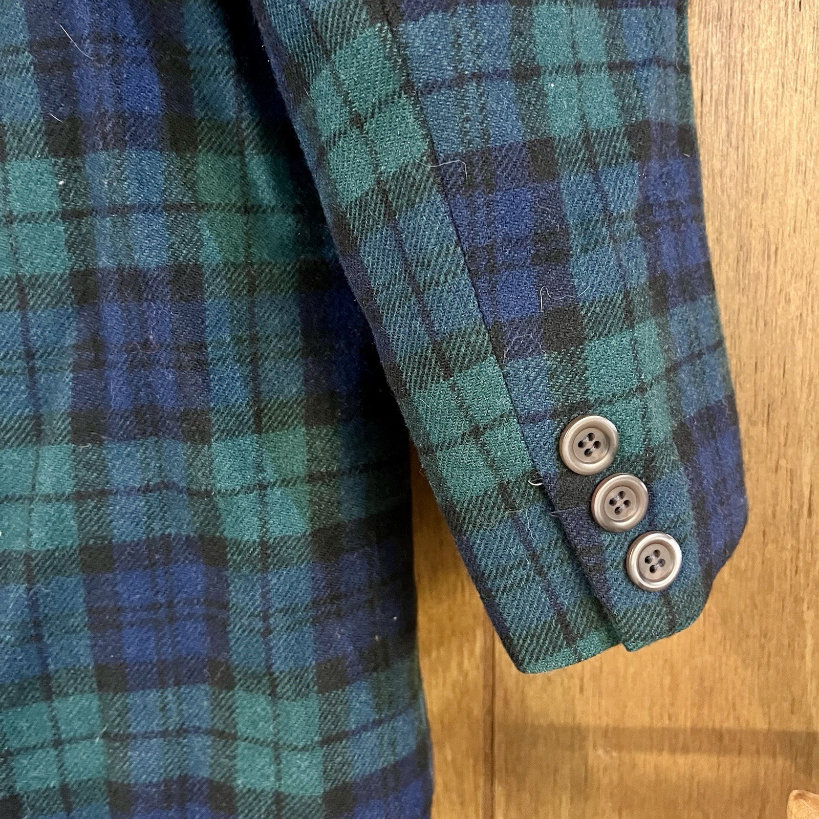 Vintage Womens Pendelton Authentic Black Watch Tartan Size 10 Blazer Skirt USA 2 image 9