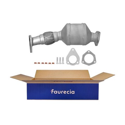 Katalysator Euro 3 mit Anbauteilen FAURECIA passend für u.a. AUDI A4