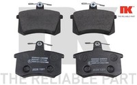 Nk 229952 Bremsbelagsatz FüR Scheibenbremse Bremsbelagsatz BremsbeläGe