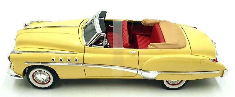 Greenlight escala 1/18 diecast 13616 - Rain Man 1949 Buick Roadmaster - amarillo Foto 3 de 4