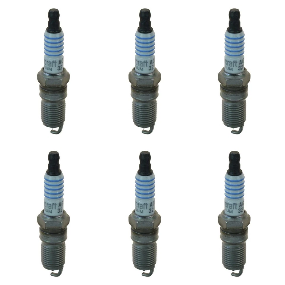 Juego de 6 bujías Motorcraft SP433 para Ford Mercury Mazda NUEVO Foto 4 de 4