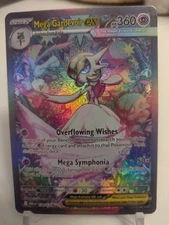 **Custom Display card**HighQuality,Mega Gardevoir Ex,Textured"Display-card"