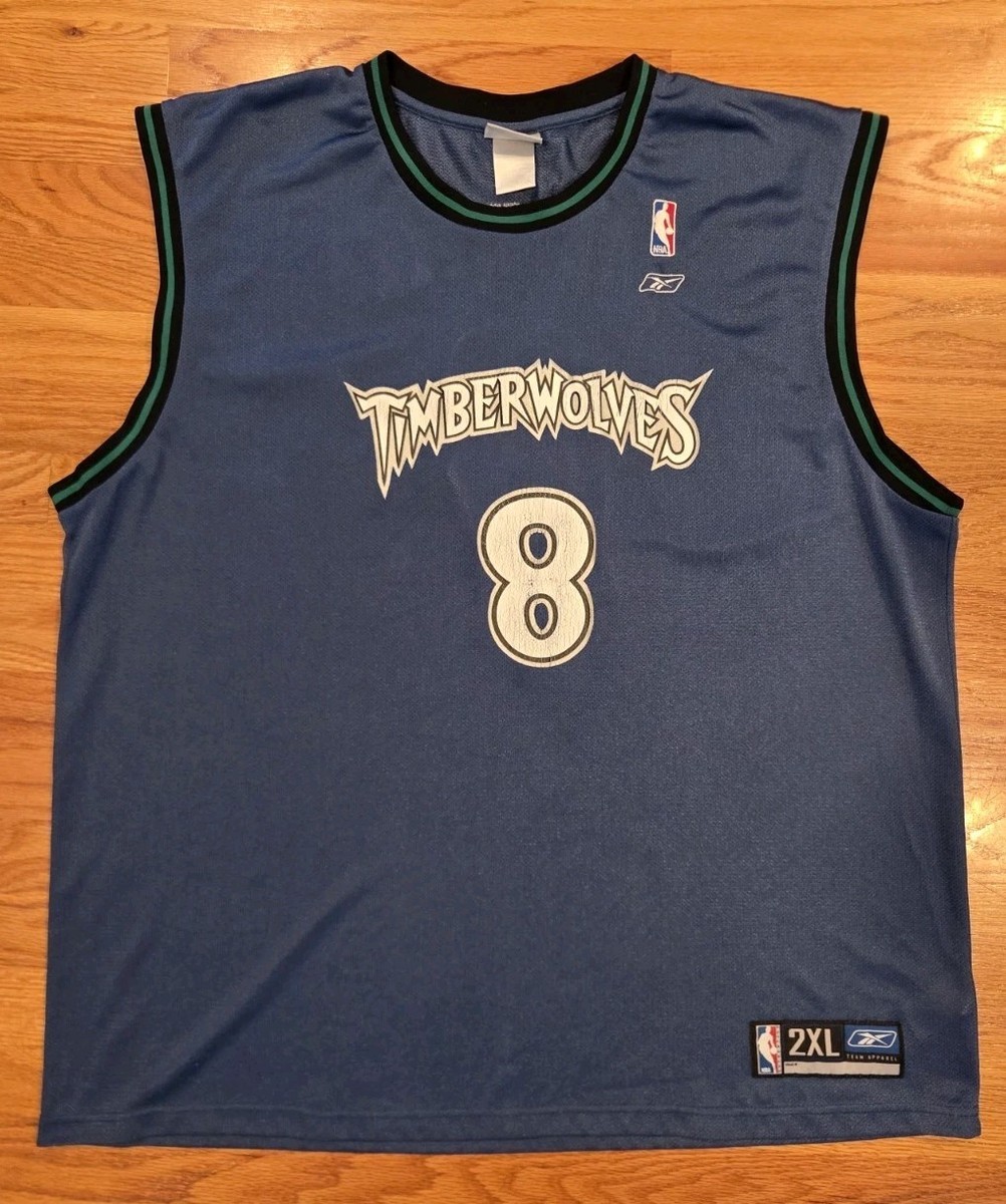 Latrell Sprewell Reebok Minnesota Timberwolves #8 Jersey XXL Used