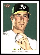 Mark Mulder 2002 Topps 206 #182 Athletics MLB READ FREE SHIPPING AutographDen
