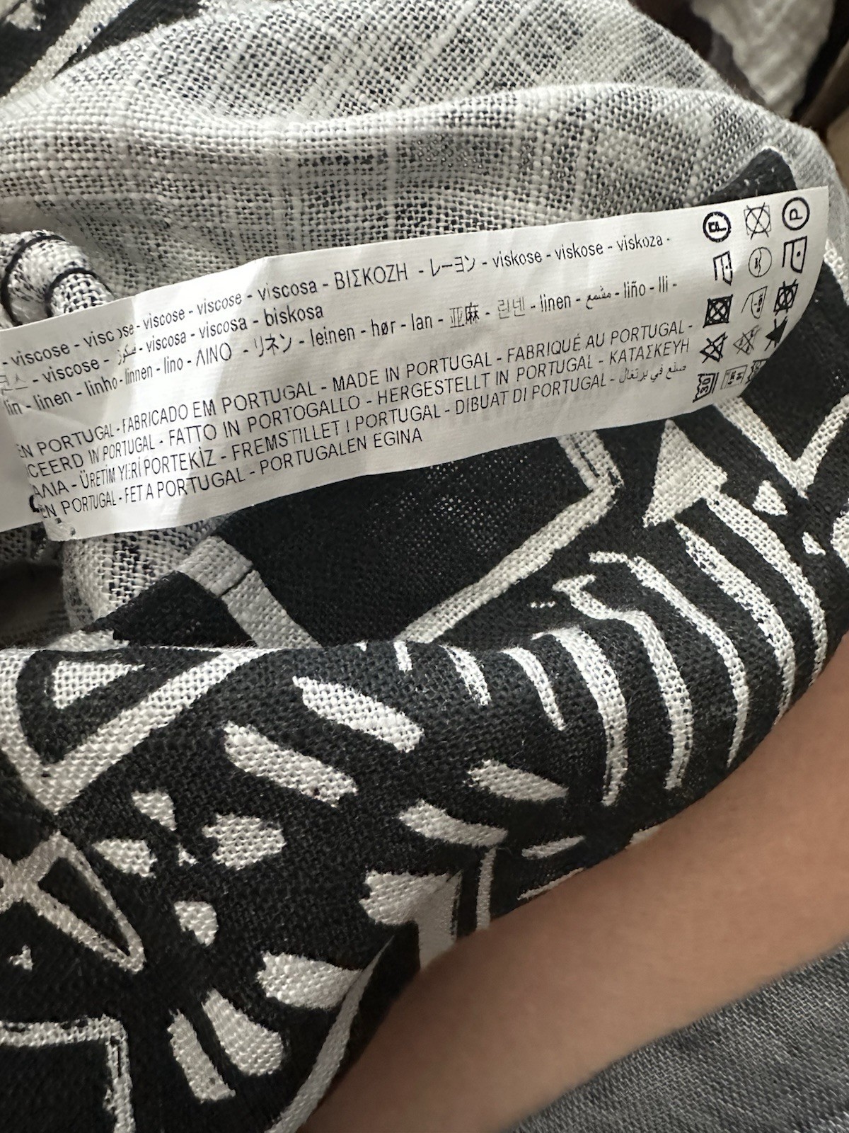 Zara Women’s Blouse Linen Size M