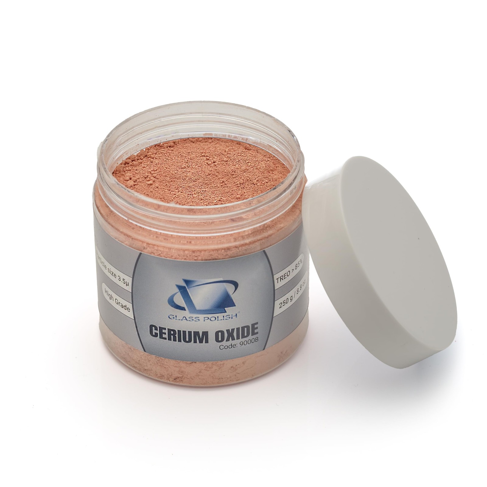 Ossido di Cerio High-Grade 250g: Lucidatura Vetro di Precisione