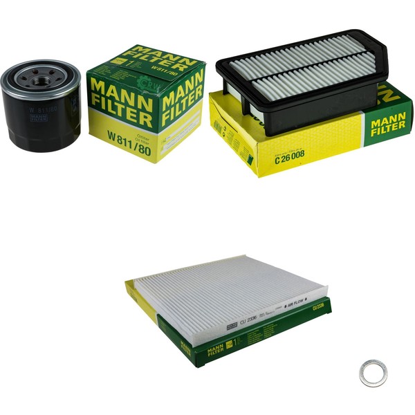 Mann-Filter Inspektionspaket Filterset Passend FüR Hyundai I40 CW 2.0 Gdi VF-image