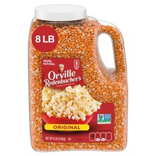 Orville Redenbacher's Gourmet Popcorn Kernels, Original 128 Ounce Pack of 1