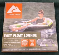 Ozark Trail Easy Float Lounge Adult Size New In Box