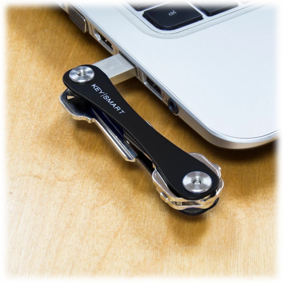 KeySmart Original Compact Key Holder in Gift Box (Black) - Image 2 of 3