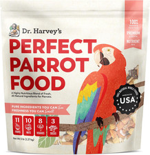 Perfect Parrot Blend - Natural Food for Large Parrots 5 Pounds 