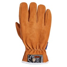 SUPERIOR GLOVE 378CXGOB-L Leather Gloves,Tan,Glove Size L,PR 55ND76