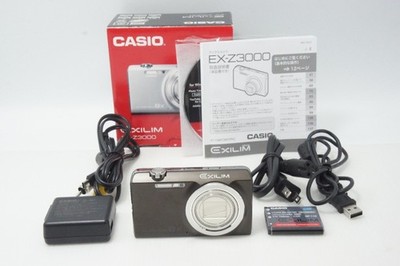CASIO EXILIM EX-Z3000 16.1MP Compact Digital Camera Brown w/ Box #260812at
