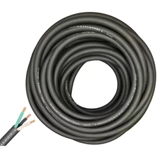 75 Ft. 14/3 14-Gauge 3 Conductor 300-Volt Black SJOOW Cable Cord
