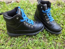 Gap Kids Lace-up Boots Size 12 Black