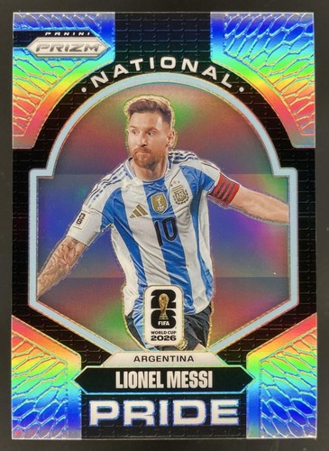 2026 Panini Prizm World Cup Lionel Messi National Pride #10 SSP Argentina 1