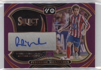 2024 Panini Select La Liga Purple Prizm 17/49 Rodrigo Riquelme #PS-RR Auto 1e41