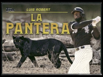2023 Topps Luis Robert AKA La Pantera Short Print Chicago White Sox