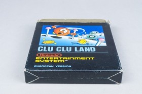 Nintendo NES *Clu Clu Land* OVP CIB PAL B CL-EEC/FRG Bienengr&auml;ber +